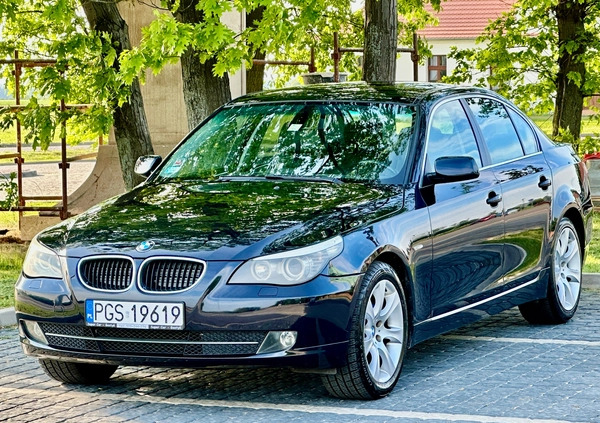 BMW Seria 5 cena 27800 przebieg: 270000, rok produkcji 2008 z Choszczno małe 137